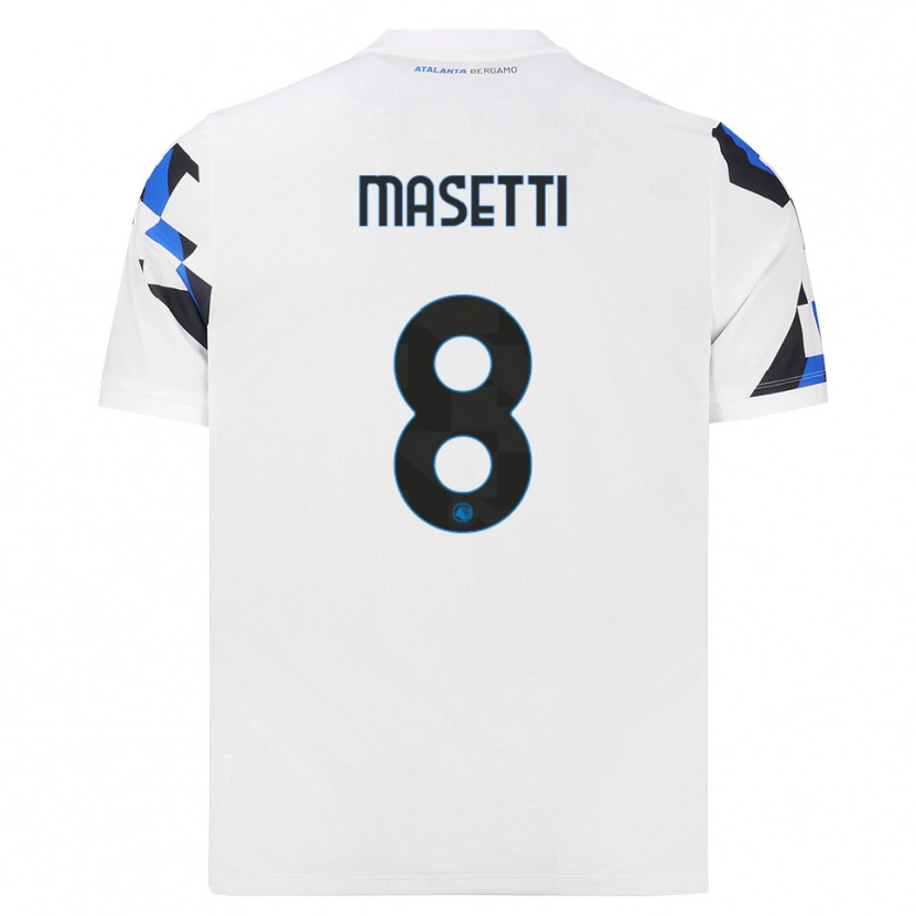 Danxen Damen Francesco Masetti #8 Weiß Rot Blau Auswärtstrikot Trikot 2026/27 T-Shirt Österreich