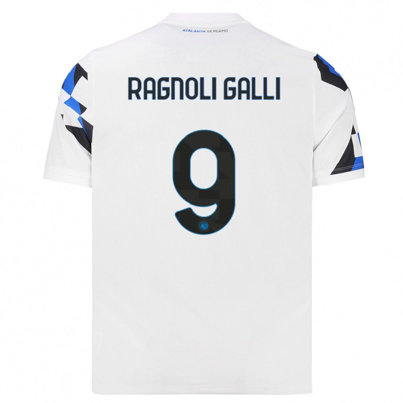 Danxen Damen Federico Ragnoli Galli #9 Weiß Rot Blau Auswärtstrikot Trikot 2026/27 T-Shirt Österreich