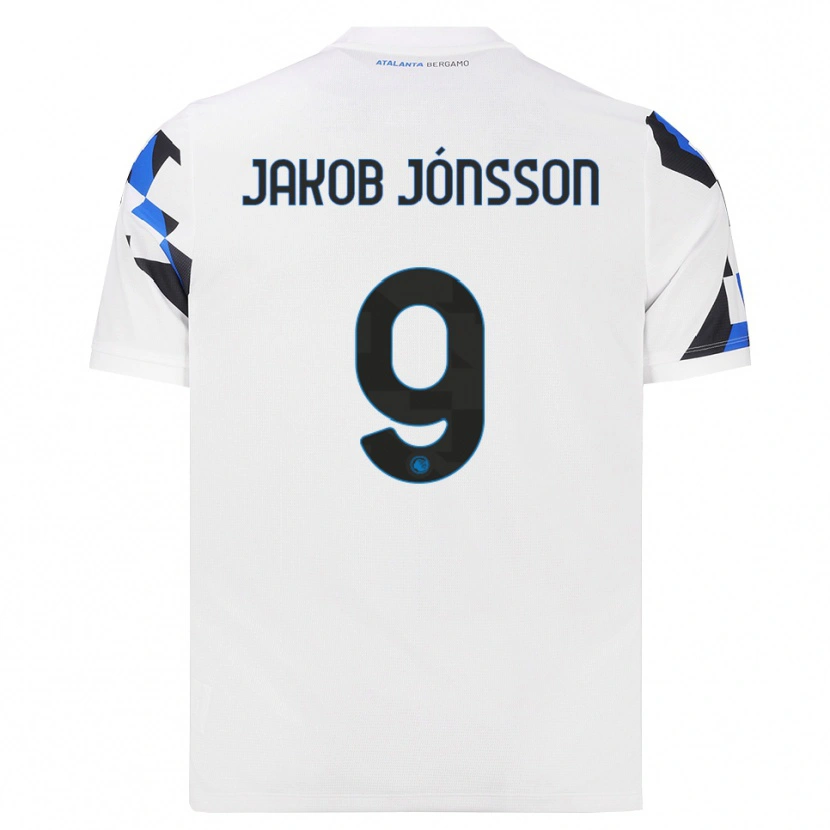 Danxen Damen Birkir Jakob Jónsson #9 Weiß Rot Blau Auswärtstrikot Trikot 2026/27 T-Shirt Österreich