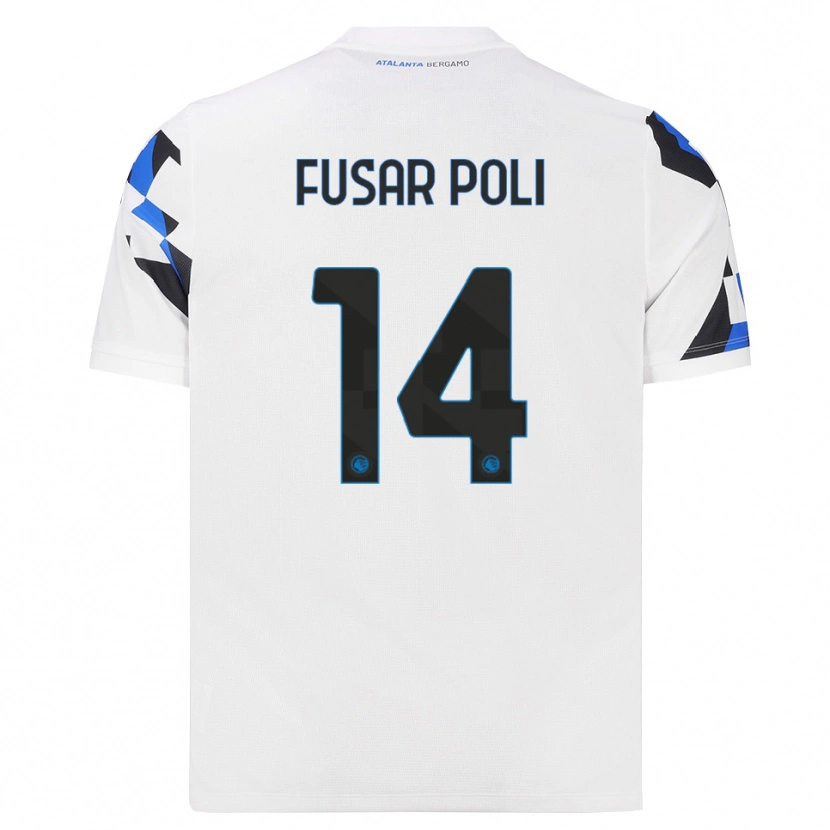 Danxen Damen Giulia Fusar Poli #14 Weiß Rot Blau Auswärtstrikot Trikot 2026/27 T-Shirt Österreich