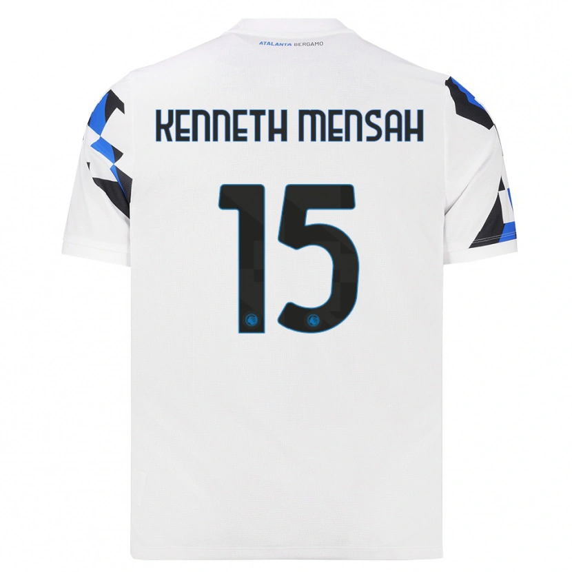 Danxen Damen Anthony Kenneth Mensah #15 Weiß Rot Blau Auswärtstrikot Trikot 2026/27 T-Shirt Österreich