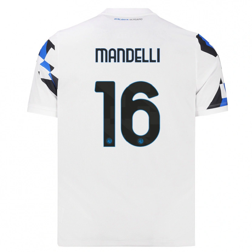 Danxen Damen Giulia Mandelli #16 Weiß Rot Blau Auswärtstrikot Trikot 2026/27 T-Shirt Österreich