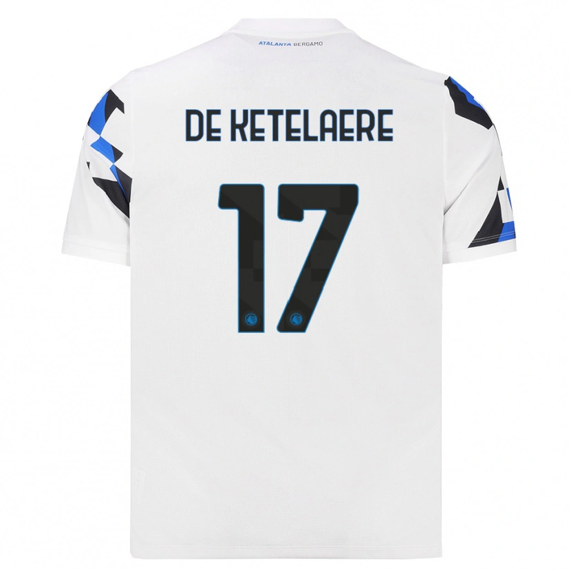 Danxen Damen Charles De Ketelaere #17 Weiß Rot Blau Auswärtstrikot Trikot 2026/27 T-Shirt Österreich