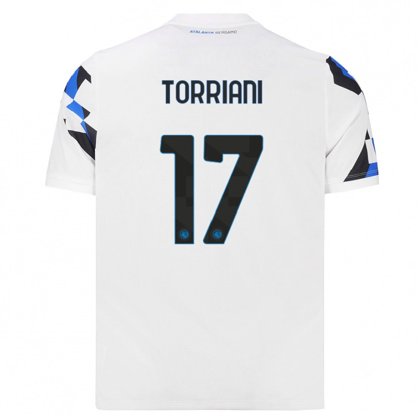 Danxen Damen Andrea Torriani #17 Weiß Rot Blau Auswärtstrikot Trikot 2026/27 T-Shirt Österreich