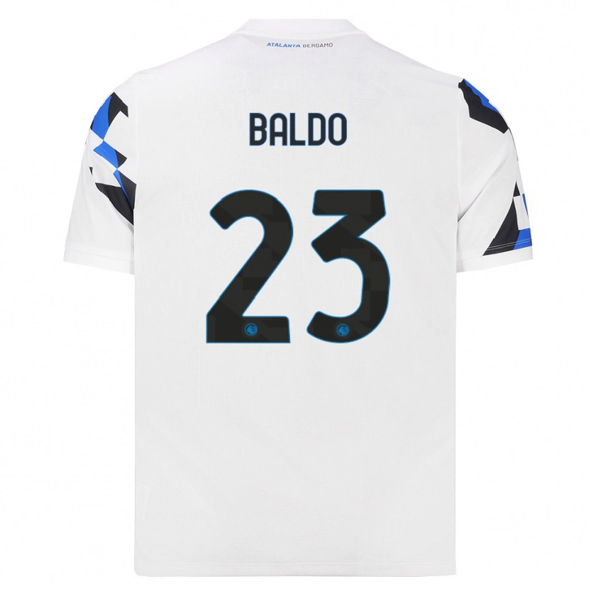 Danxen Damen Nicolò Baldo #23 Weiß Rot Blau Auswärtstrikot Trikot 2026/27 T-Shirt Österreich