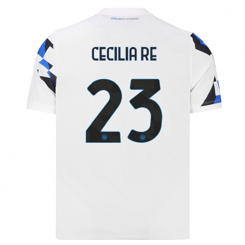 Danxen Damen Cecilia Re #23 Weiß Rot Blau Auswärtstrikot Trikot 2026/27 T-Shirt Österreich