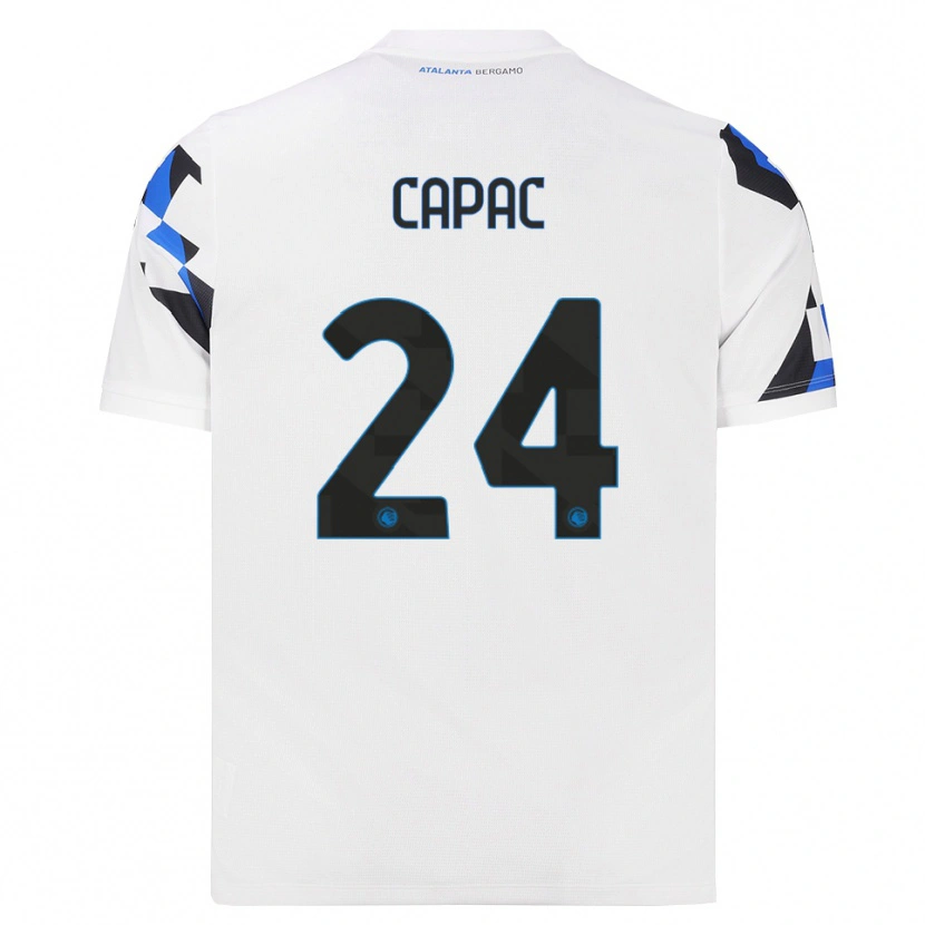 Danxen Damen Alexandru Capac #24 Weiß Rot Blau Auswärtstrikot Trikot 2026/27 T-Shirt Österreich
