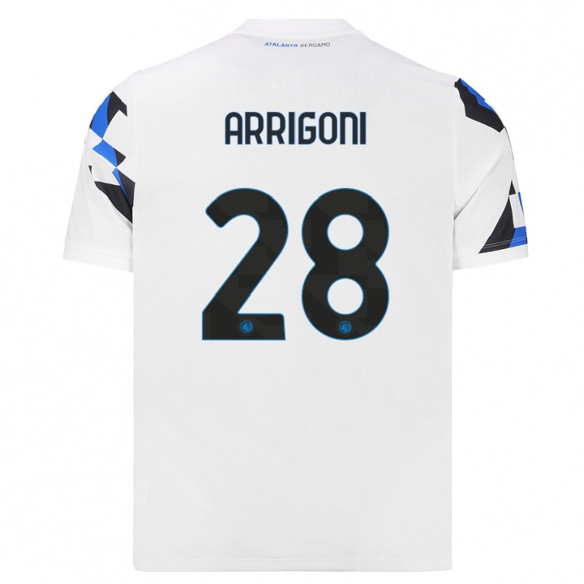 Danxen Damen Mattia Arrigoni #28 Weiß Rot Blau Auswärtstrikot Trikot 2026/27 T-Shirt Österreich