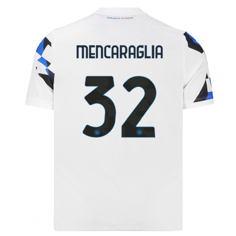 Danxen Damen Filippo Mencaraglia #32 Weiß Rot Blau Auswärtstrikot Trikot 2026/27 T-Shirt Österreich