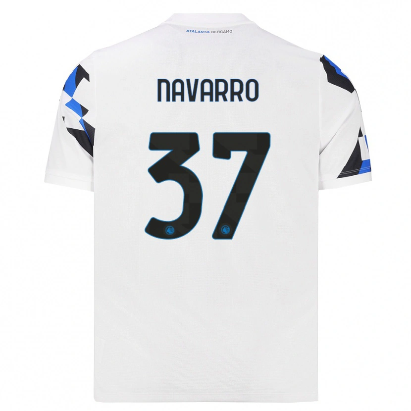 Danxen Damen Albert Navarro #37 Weiß Rot Blau Auswärtstrikot Trikot 2026/27 T-Shirt Österreich