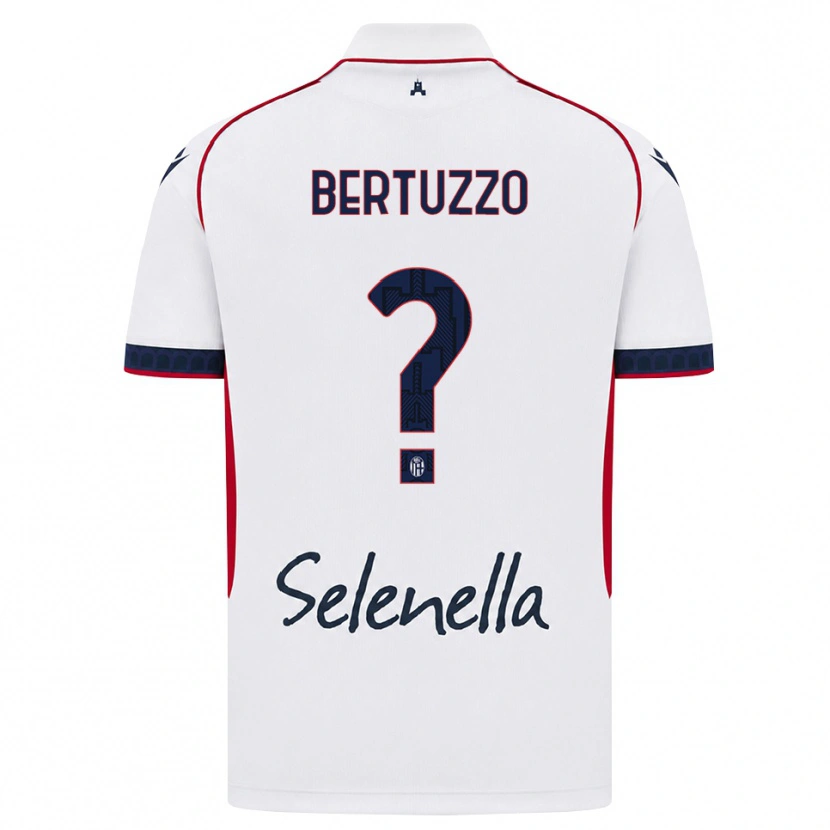 Danxen Damen Francesco Bertuzzo #0 Weiß Rot Königsblau Auswärtstrikot Trikot 2026/27 T-Shirt Österreich