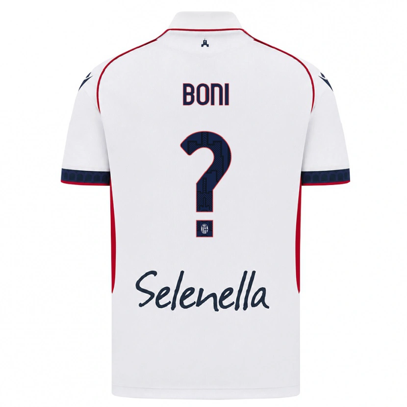 Danxen Damen Mattia Boni #0 Weiß Rot Königsblau Auswärtstrikot Trikot 2026/27 T-Shirt Österreich