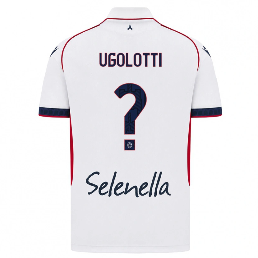 Danxen Damen Alan Ugolotti #0 Weiß Rot Königsblau Auswärtstrikot Trikot 2026/27 T-Shirt Österreich
