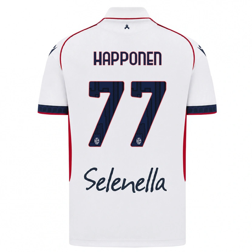 Danxen Damen Ukko Happonen #77 Weiß Rot Königsblau Auswärtstrikot Trikot 2026/27 T-Shirt Österreich