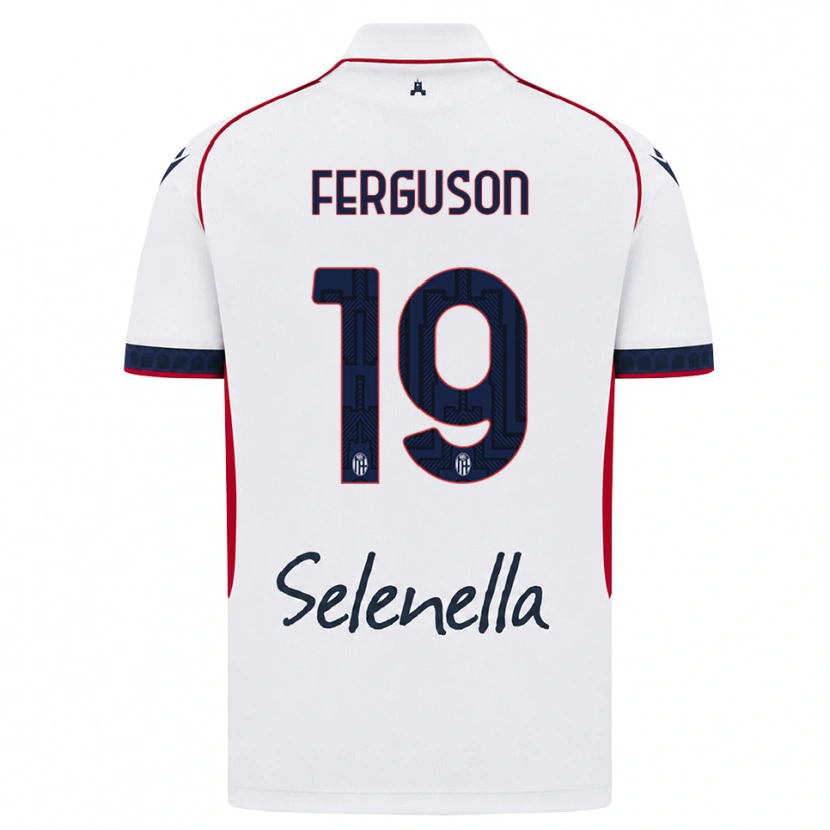 Danxen Damen Lewis Ferguson #19 Weiß Rot Königsblau Auswärtstrikot Trikot 2026/27 T-Shirt Österreich