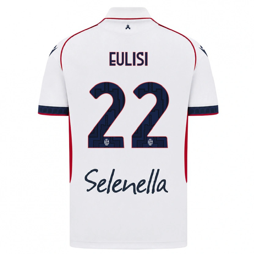 Danxen Damen Gabriele Eulisi #22 Weiß Rot Königsblau Auswärtstrikot Trikot 2026/27 T-Shirt Österreich
