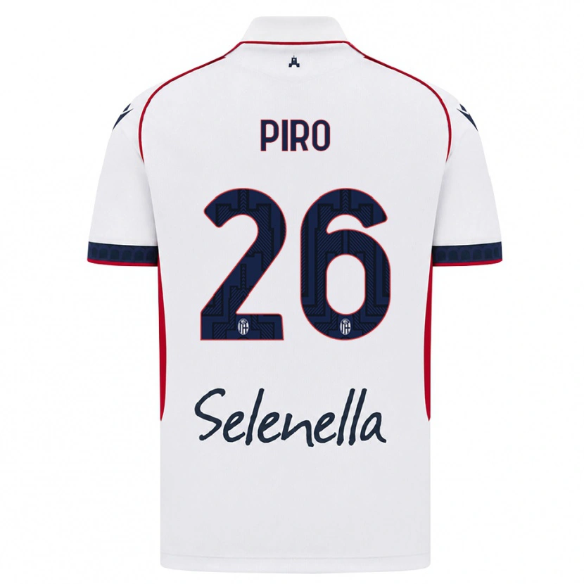 Danxen Damen Christian Piro #26 Weiß Rot Königsblau Auswärtstrikot Trikot 2026/27 T-Shirt Österreich