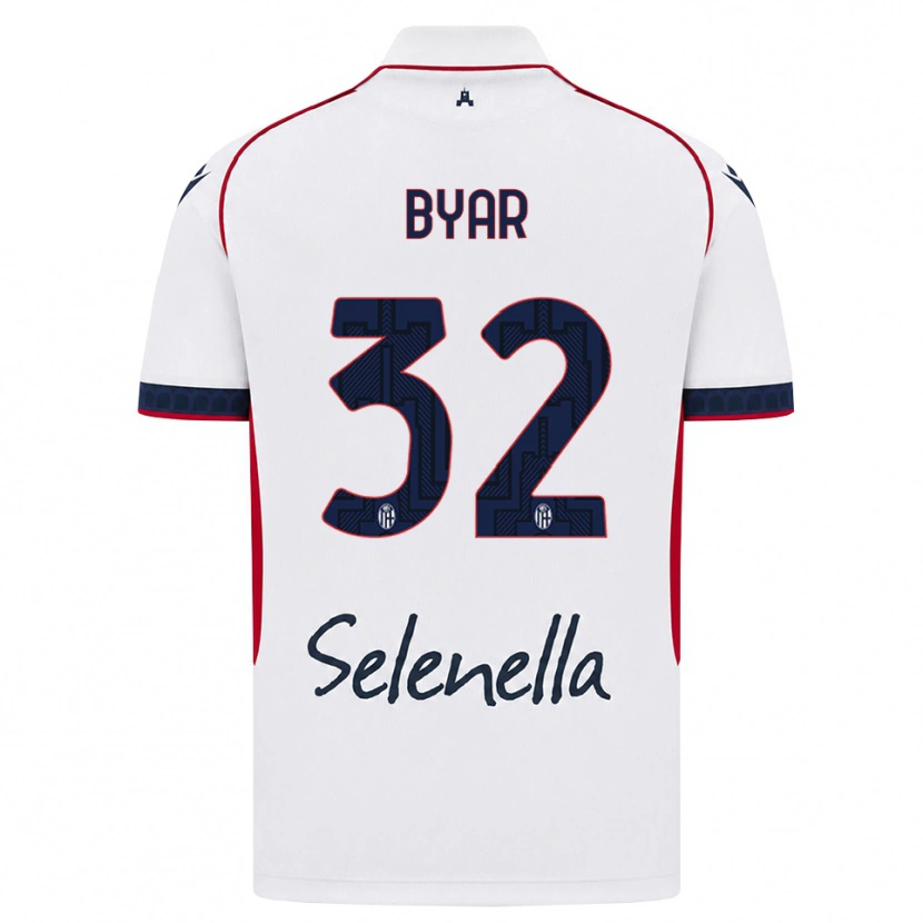 Danxen Damen Naïm Byar #32 Weiß Rot Königsblau Auswärtstrikot Trikot 2026/27 T-Shirt Österreich
