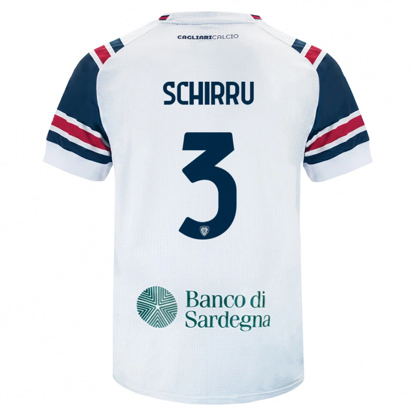 Danxen Damen Andrea Schirru #3 Weiß Rot Grün Auswärtstrikot Trikot 2026/27 T-Shirt Österreich