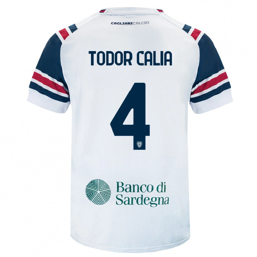 Danxen Damen Francesco Todor Calia #4 Weiß Rot Grün Auswärtstrikot Trikot 2026/27 T-Shirt Österreich