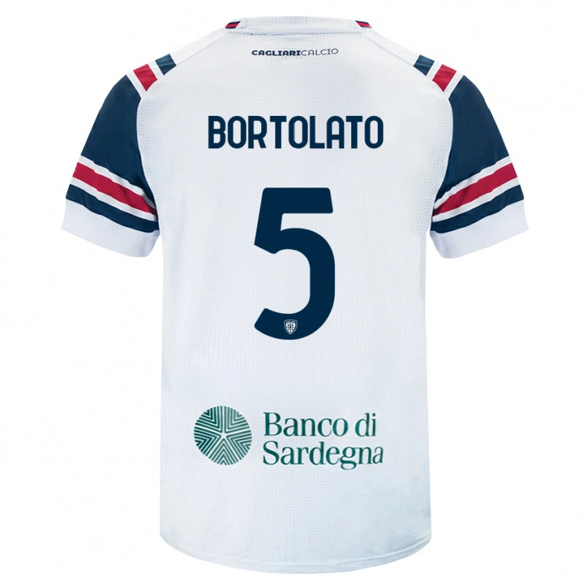 Danxen Damen Filippo Bortolato #5 Weiß Rot Grün Auswärtstrikot Trikot 2026/27 T-Shirt Österreich