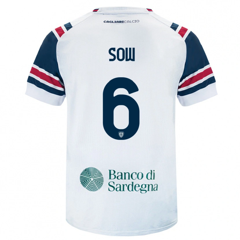 Danxen Damen Mouhamed Sow #6 Weiß Rot Grün Auswärtstrikot Trikot 2026/27 T-Shirt Österreich