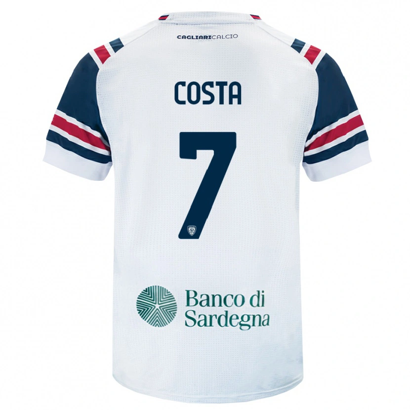 Danxen Damen Luca Costa #7 Weiß Rot Grün Auswärtstrikot Trikot 2026/27 T-Shirt Österreich