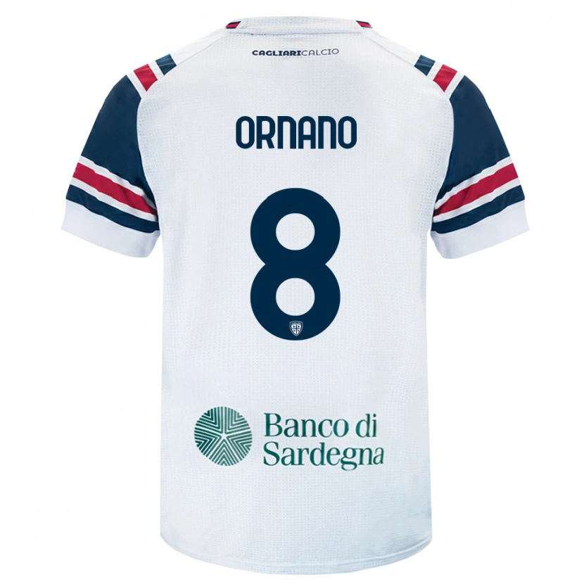 Danxen Damen Marco Ornano #8 Weiß Rot Grün Auswärtstrikot Trikot 2026/27 T-Shirt Österreich