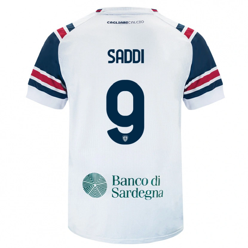 Danxen Damen Gianluca Saddi #9 Weiß Rot Grün Auswärtstrikot Trikot 2026/27 T-Shirt Österreich