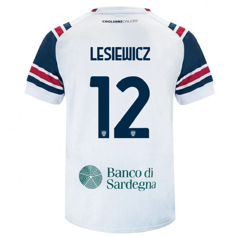 Danxen Damen Mateusz Lesiewicz #12 Weiß Rot Grün Auswärtstrikot Trikot 2026/27 T-Shirt Österreich