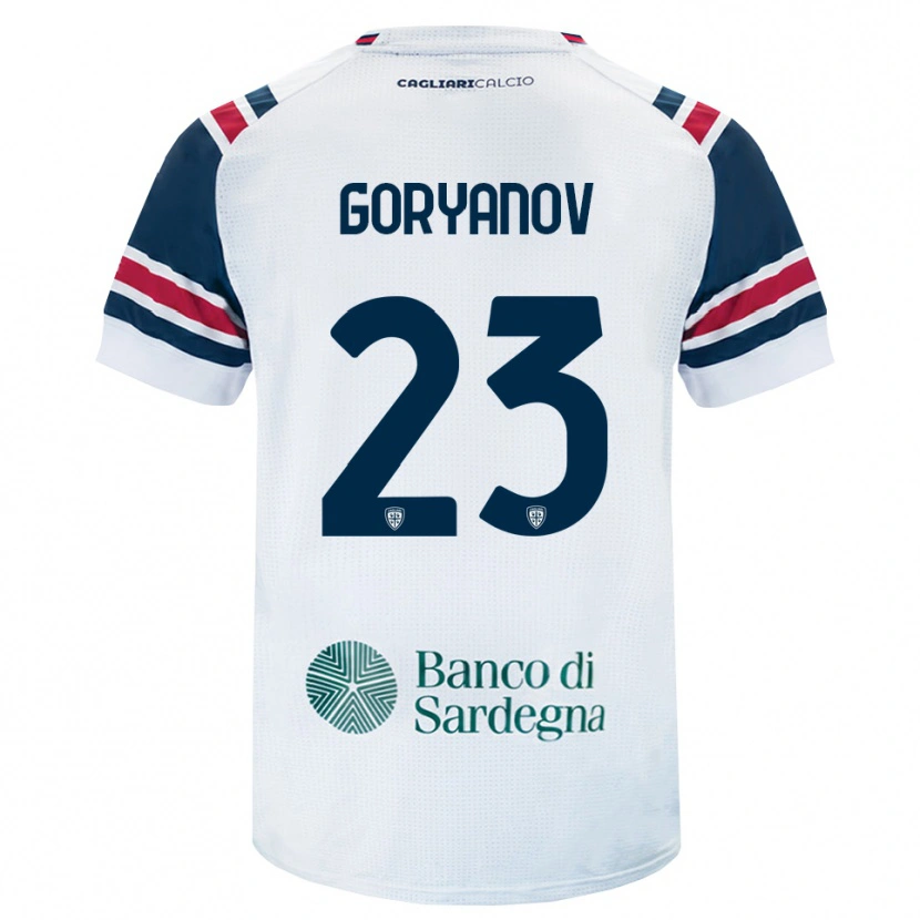 Danxen Damen Kristiyan Goryanov #23 Weiß Rot Grün Auswärtstrikot Trikot 2026/27 T-Shirt Österreich