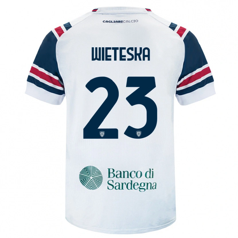 Danxen Damen Mateusz Wieteska #23 Weiß Rot Grün Auswärtstrikot Trikot 2026/27 T-Shirt Österreich