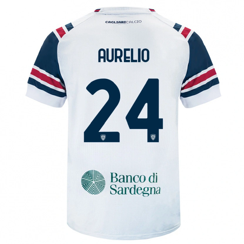 Danxen Damen Giuseppe Aurelio #24 Weiß Rot Grün Auswärtstrikot Trikot 2026/27 T-Shirt Österreich