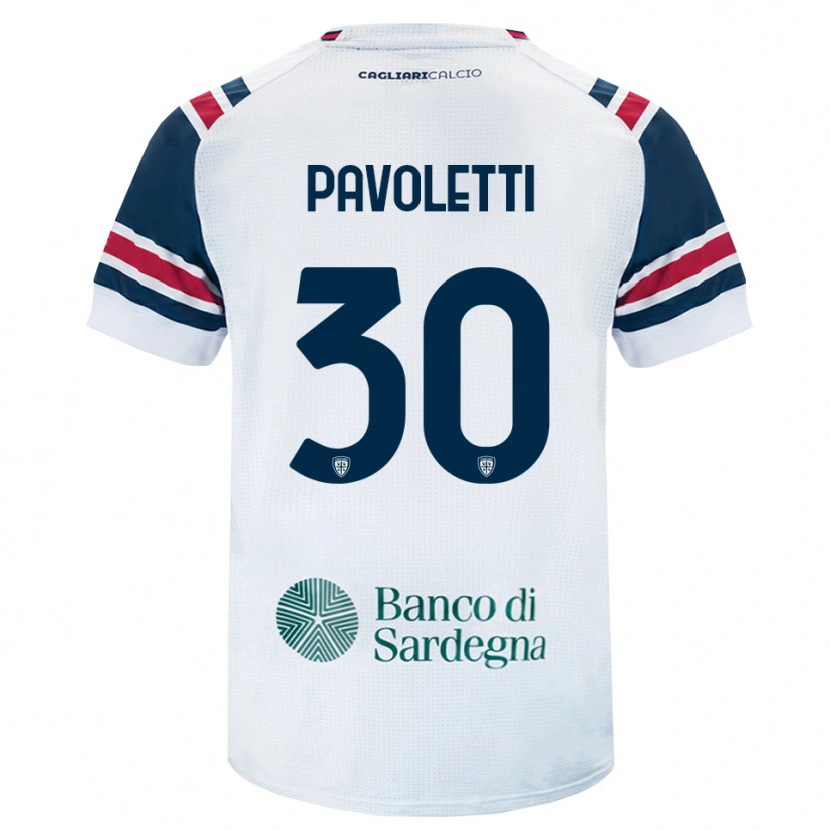 Danxen Damen Leonardo Pavoletti #30 Weiß Rot Grün Auswärtstrikot Trikot 2026/27 T-Shirt Österreich