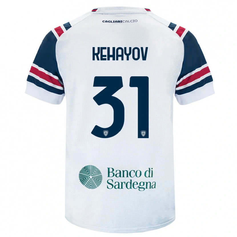 Danxen Damen Atanas Kehayov #31 Weiß Rot Grün Auswärtstrikot Trikot 2026/27 T-Shirt Österreich