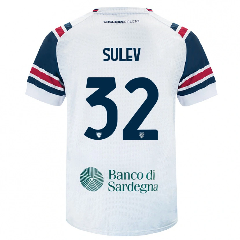 Danxen Damen Ivan Sulev #32 Weiß Rot Grün Auswärtstrikot Trikot 2026/27 T-Shirt Österreich
