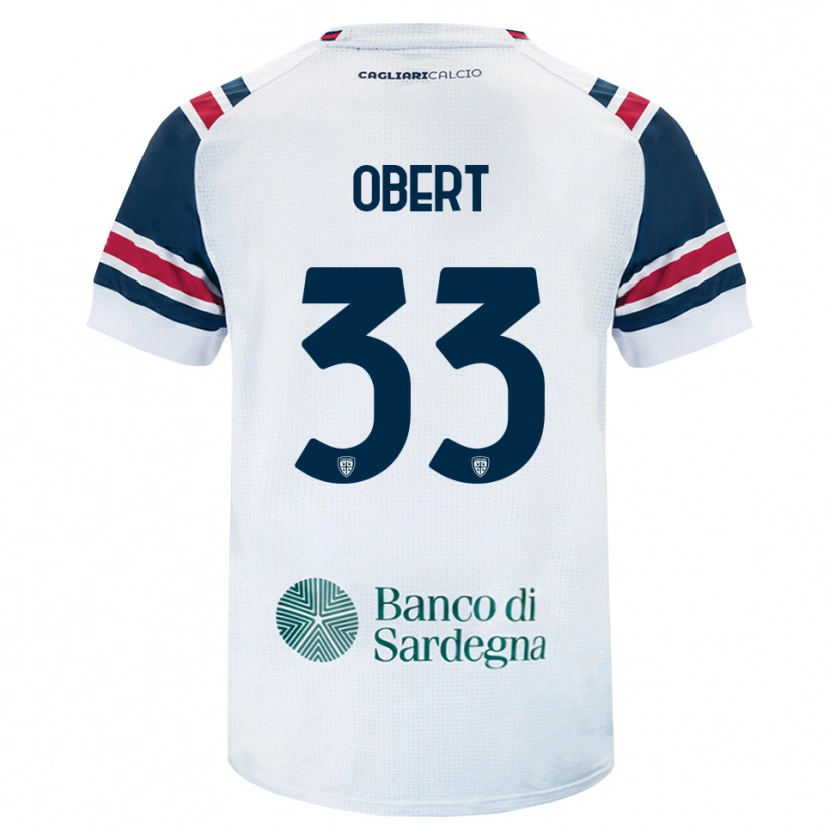 Danxen Damen Adam Obert #33 Weiß Rot Grün Auswärtstrikot Trikot 2026/27 T-Shirt Österreich