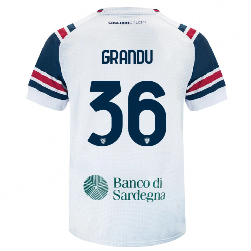 Danxen Damen Nicola Grandu #36 Weiß Rot Grün Auswärtstrikot Trikot 2026/27 T-Shirt Österreich