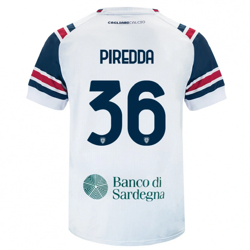 Danxen Damen Giuseppe Piredda #36 Weiß Rot Grün Auswärtstrikot Trikot 2026/27 T-Shirt Österreich