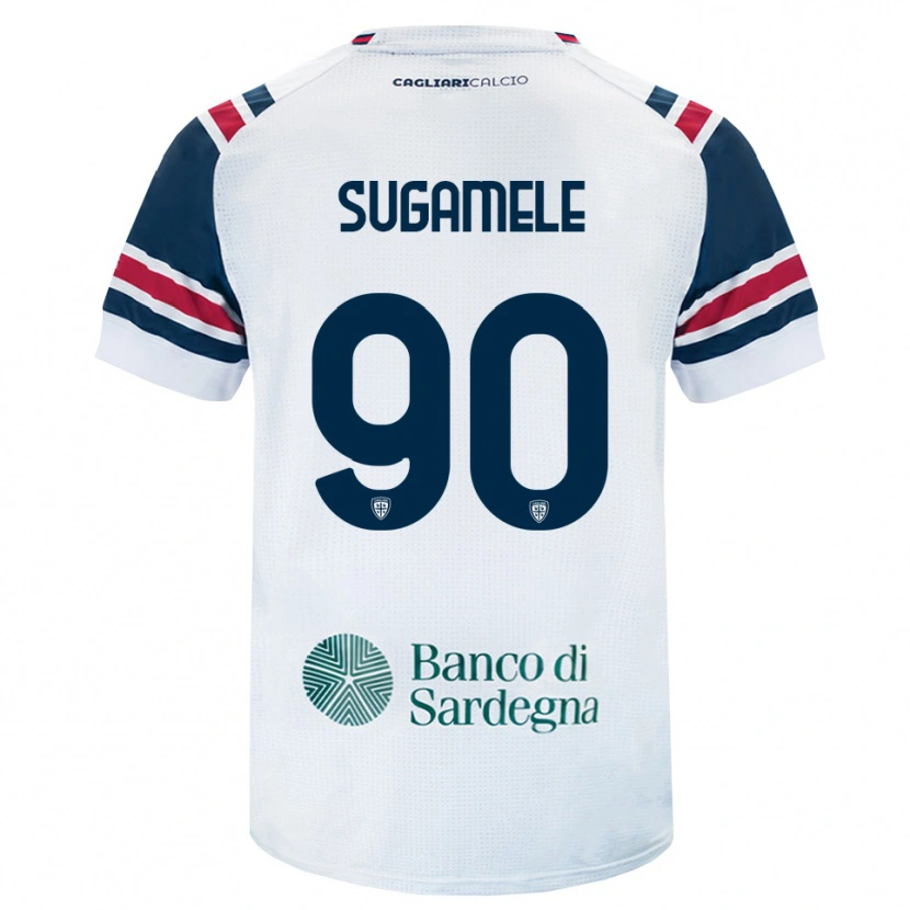 Danxen Damen Alessandro Sugamele #90 Weiß Rot Grün Auswärtstrikot Trikot 2026/27 T-Shirt Österreich
