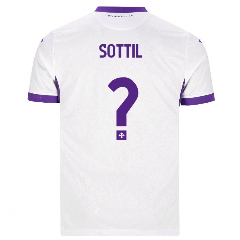Danxen Damen Riccardo Sottil #0 Weiß Lila Auswärtstrikot Trikot 2026/27 T-Shirt Österreich