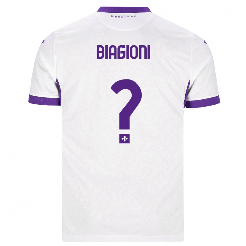 Danxen Damen Lorenzo Biagioni #0 Weiß Lila Auswärtstrikot Trikot 2026/27 T-Shirt Österreich