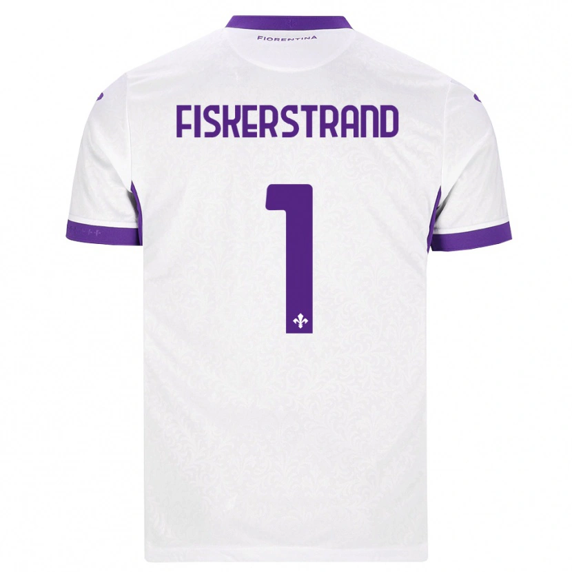 Danxen Damen Cecilie Fiskerstrand #1 Weiß Lila Auswärtstrikot Trikot 2026/27 T-Shirt Österreich