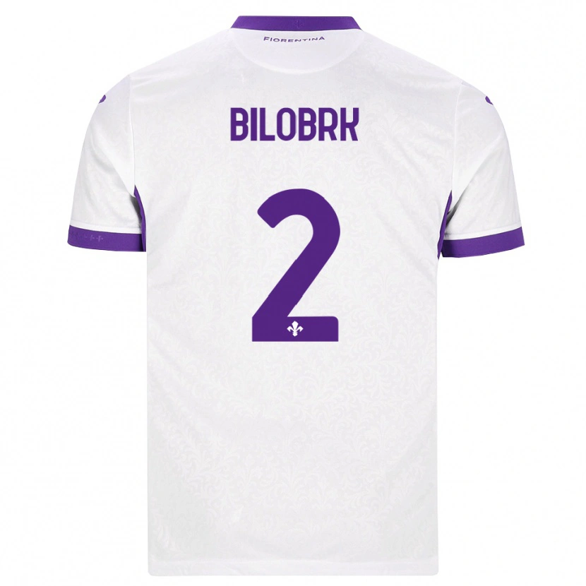 Danxen Damen Ante Bilobrk #2 Weiß Lila Auswärtstrikot Trikot 2026/27 T-Shirt Österreich
