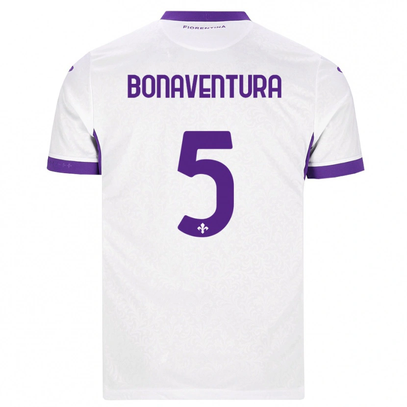 Danxen Damen Giacomo Bonaventura #5 Weiß Lila Auswärtstrikot Trikot 2026/27 T-Shirt Österreich