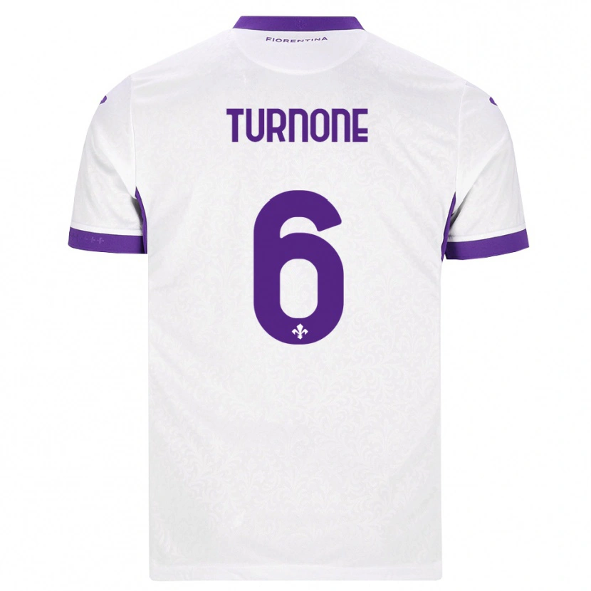 Danxen Damen Niccolò Turnone #6 Weiß Lila Auswärtstrikot Trikot 2026/27 T-Shirt Österreich