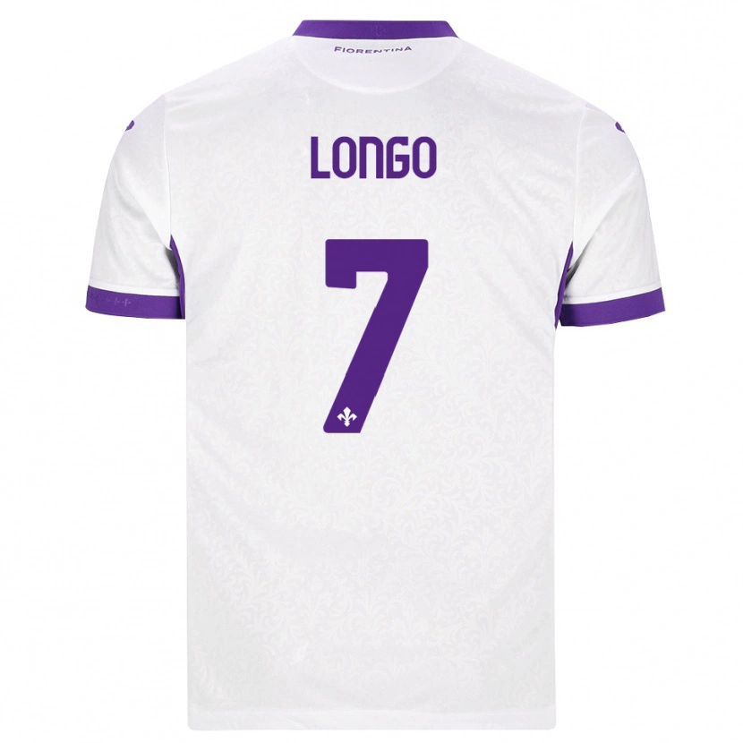 Danxen Damen Miriam Longo #7 Weiß Lila Auswärtstrikot Trikot 2026/27 T-Shirt Österreich