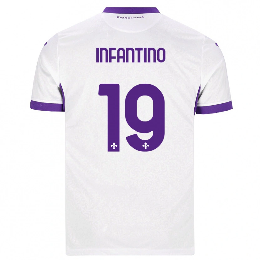 Danxen Damen Gino Infantino #19 Weiß Lila Auswärtstrikot Trikot 2026/27 T-Shirt Österreich