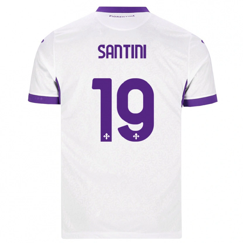 Danxen Damen Margherita Santini #19 Weiß Lila Auswärtstrikot Trikot 2026/27 T-Shirt Österreich