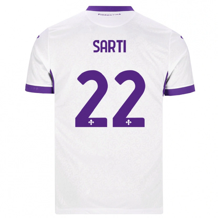 Danxen Damen Alessia Sarti #22 Weiß Lila Auswärtstrikot Trikot 2026/27 T-Shirt Österreich
